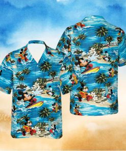 Mickey Mouse Hawaiian Shirt Summer Button Up hawaiian shirt