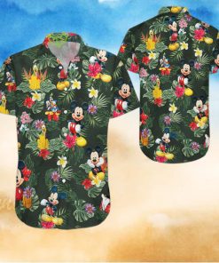 Mickey Mouse Hibicus Hawaiian Shirt