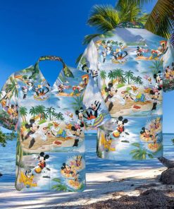 Mickey Mouse Summer Hawaiian Shirt