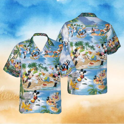 Mickey Mouse Summer Hawaiian Shirt