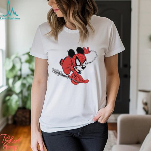 Mickey Mouse X Spider Man Disney Variant art shirt