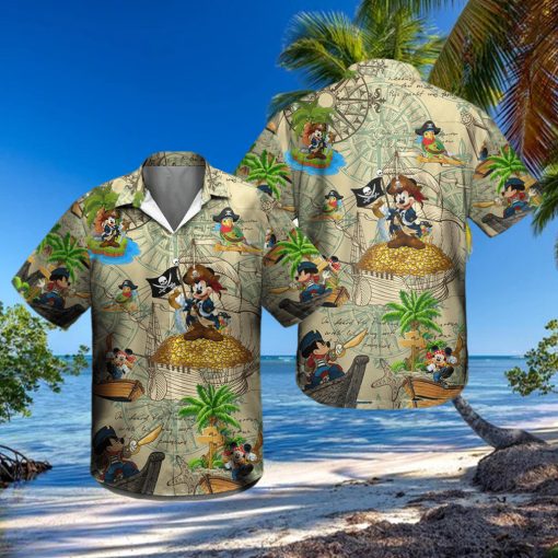 Mickey Pirates Hawaiian shirt