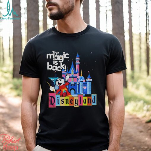 Mickey disney world 50th anniversary the magic is back shirt