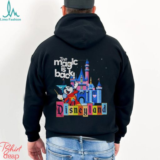 Mickey disney world 50th anniversary the magic is back shirt