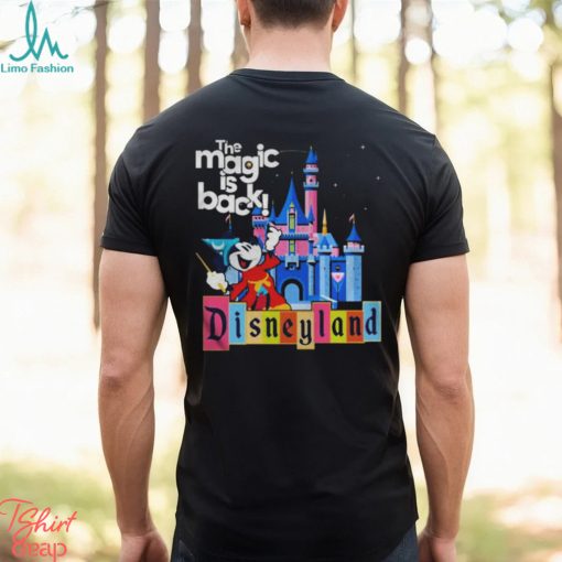 Mickey disney world 50th anniversary the magic is back shirt