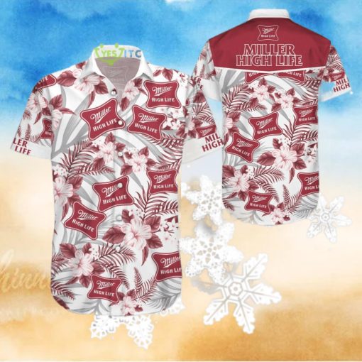 Miller High Life Hawaiian Shirt