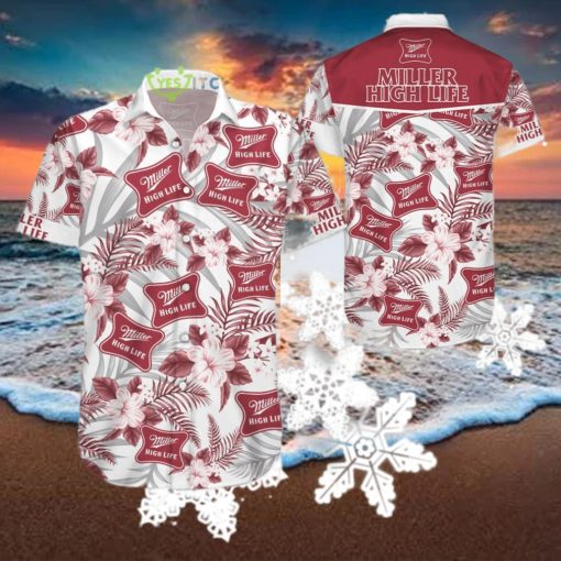 Miller High Life Hawaiian Shirt