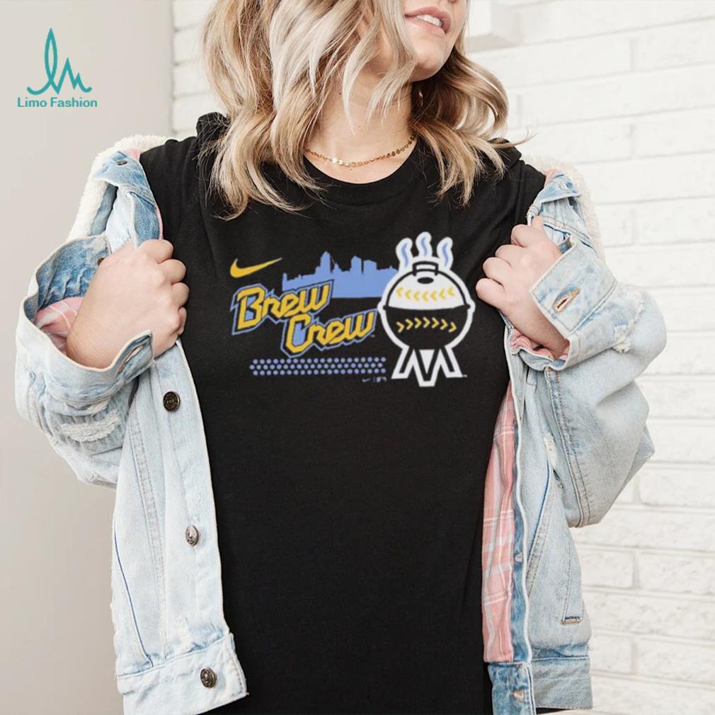 Milwaukee Brewers Nike Brew Crew Skyline Shirt - Limotees