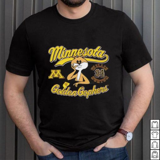 Minnesota Golden Gophers Willie Burton Golden Gophers shirt