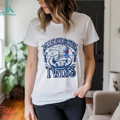 Minnesota Twins Grateful Dead fishing logo shirt