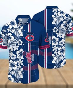 Los Angeles Dodgers MLB Floral Full Printing 3D Hawaiian Shirt - Limotees