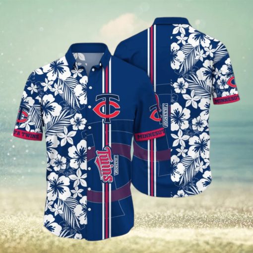 Minnesota Twins MLB Flower Hawaiian Shirt