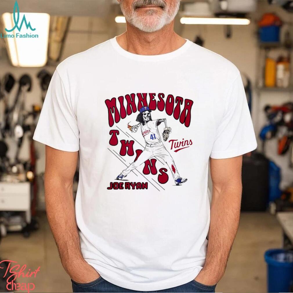 Official Skeleton Joe Ryan Minnesota Twins T-shirt