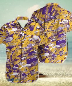 Minnesota Vikings NFL Custom Name Hawaiian Shirt For Men Women Unique Gift For Real Fan