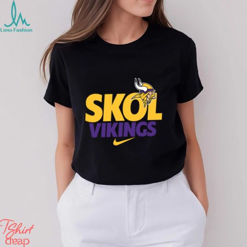 Minnesota Vikings skol vikings American foolball logo shirt