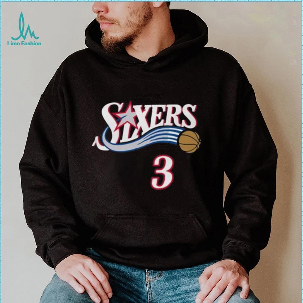 Mitchell Ness Allen Iverson Philadelphia 76ers Shirt - Limotees