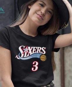 Mitchell Ness Allen Iverson Philadelphia 76ers Shirt