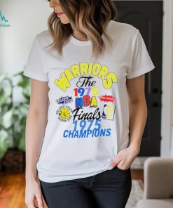 Mitchell and Ness Golden State Warriors the 1975 NBA Finals Champions retro shirt