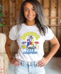 Mitchell and Ness Golden State Warriors the 1975 NBA Finals Champions retro shirt