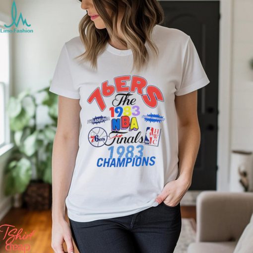 Mitchell and Ness Philadelphia 76ers the 1983 NBA Finals Champions retro shirt