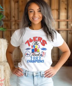 Mitchell and Ness Philadelphia 76ers the 1983 NBA Finals Champions retro shirt