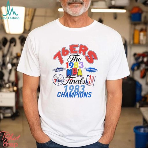Mitchell and Ness Philadelphia 76ers the 1983 NBA Finals Champions retro shirt