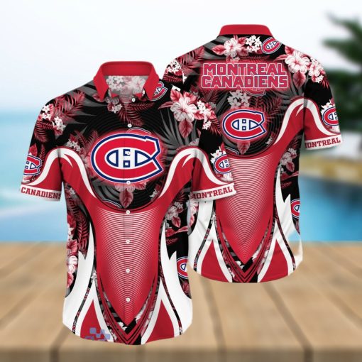 Montreal Canadiens NHL Flower Hawaiian Shirt Impressive Gift For Men Women Fans