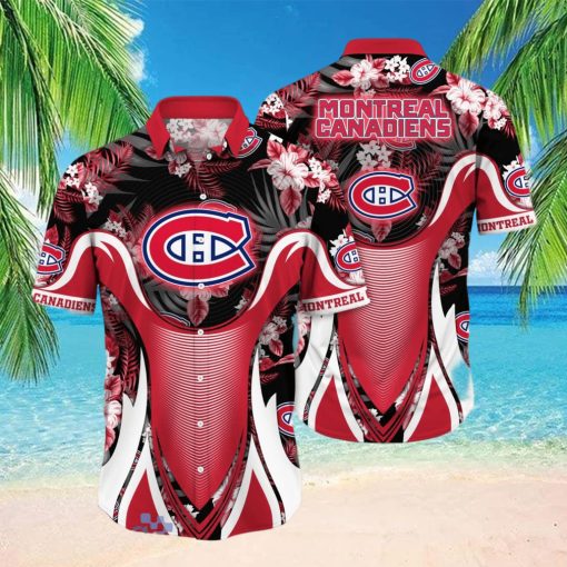 Montreal Canadiens NHL Flower Hawaiian Shirt Impressive Gift For Men Women Fans