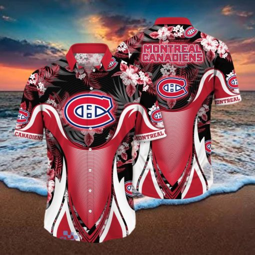 Montreal Canadiens NHL Flower Hawaiian Shirt Impressive Gift For Men Women Fans