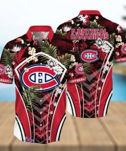 Montreal Canadiens NHL Flower Hawaiian Shirt Special Gift For Men