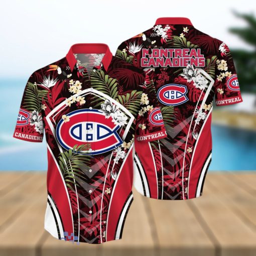 Montreal Canadiens NHL Flower Hawaiian Shirt Special Gift For Men Women Fans