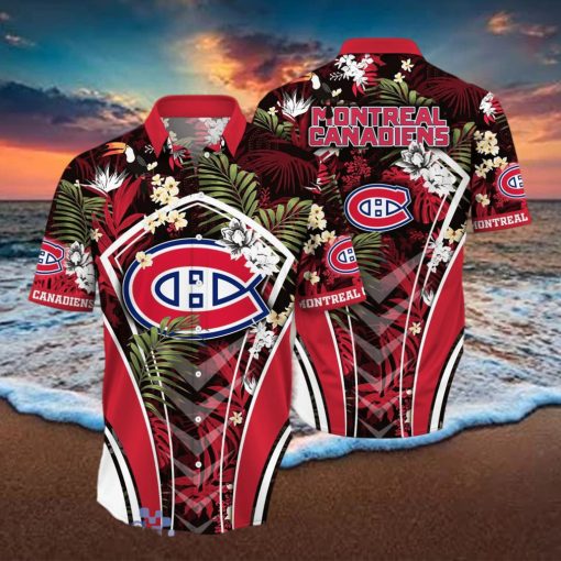 Montreal Canadiens NHL Flower Hawaiian Shirt Special Gift For Men Women Fans