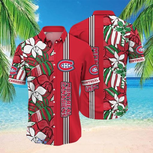 Montreal Canadiens NHL Flower Hawaiian Shirt Unique Gift For Fans
