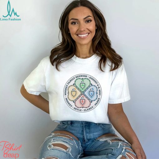 Mooney Family Reunion 2023 Mooney Doyle Clancy Parks logo shirt