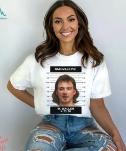 Morgan Wallen Mugshot Nashville PD T Shirt, hoodie, sweater, long sleeve and tank top Morgan Wallen Mugshot Nashville PD T Shirt