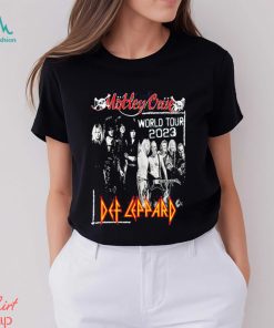 Motley Crue Def Leppard World Tour 2023 Limited Shirt
