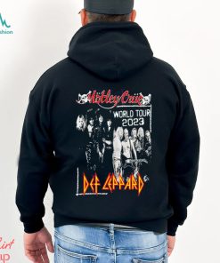 Motley Crue Def Leppard World Tour 2023 Limited Shirt