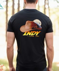 Mr Jones Indy I love you shirt