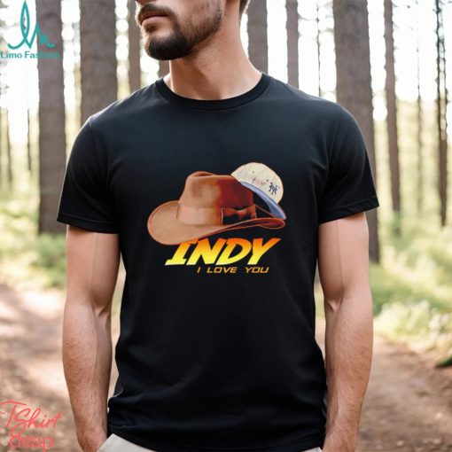 Mr Jones Indy I love you shirt