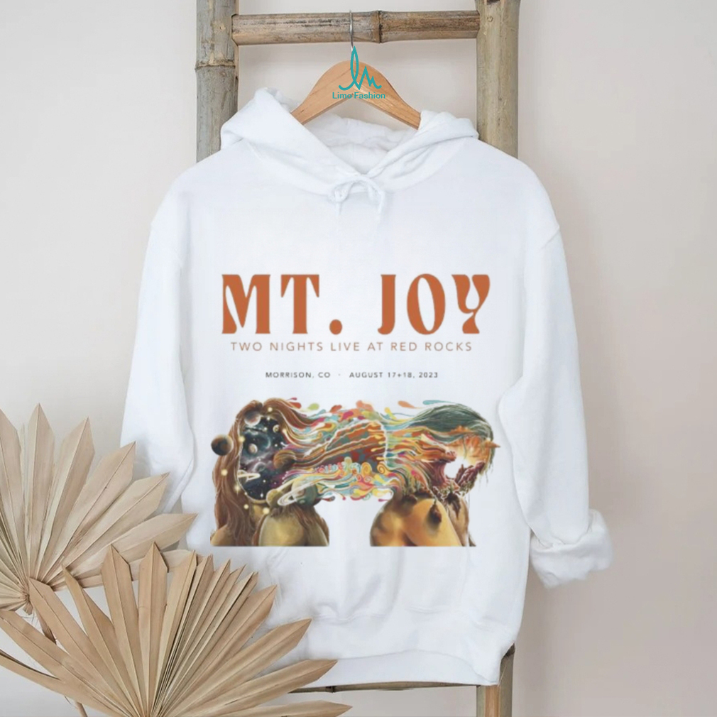 Mt. Joy Morrison Two Nights Live At Red Rocks 2023 Shirt Mt. Joy Morrison Two Nights Live At Red Rocks 2023 Shirt