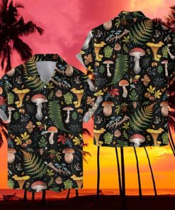 Mushroom 3D 3D Hawaiian Shirt