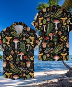 Mushroom 3D 3D Hawaiian Shirt