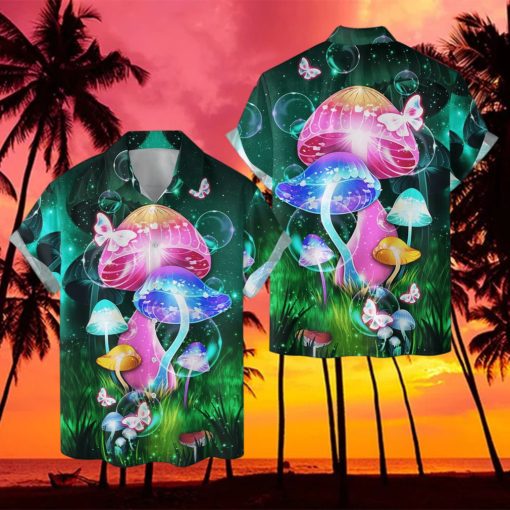 Mushroom Hawaiian Shirt