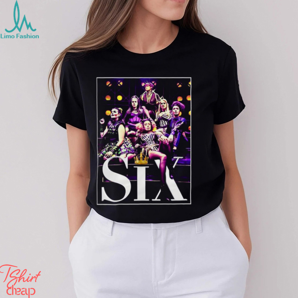 Musical The Six Tour T Shirt - Limotees