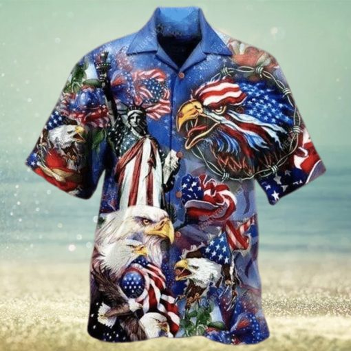 My Heat Beats Tue To My Country Patriotism Hawaiian Shirt