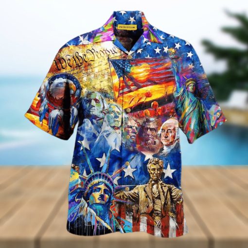 My Patriotic Heart Beats Independence Day Hawaiian Shirt