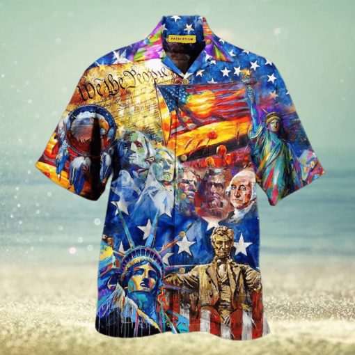 My Patriotic Heart Beats Independence Day Hawaiian Shirt