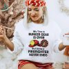 My Time In Bunker Gear Is Over But Being A Firefighter Never Ends Shirt