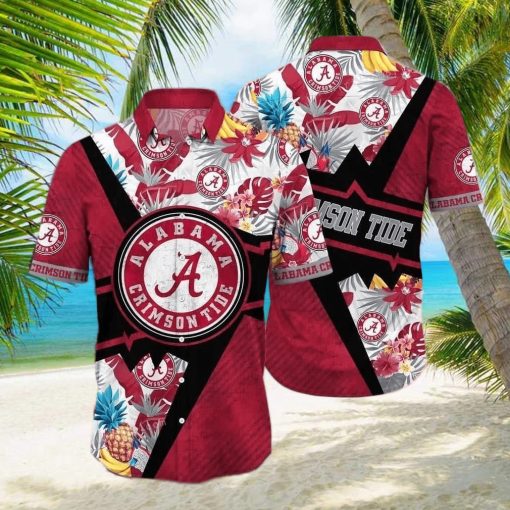 NCAA Alabama Crimson Tide Hawaiian Shirt Gift For College Football Fans