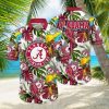 NCAA Arkansas Razorbacks Hawaiian Shirt Palm Leaves Pattern Summer Beach Gift